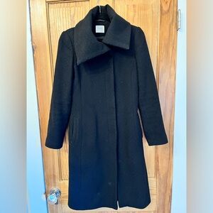 Oasis Classic Black Trench Coat
